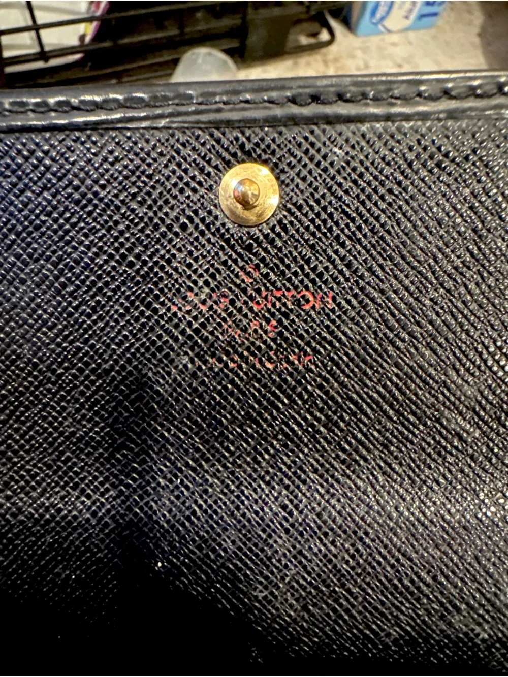 Vintage LV international Epi Wallet Made in Spain